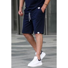 Madmext 6501 Regular Fit Çift Cepli Basic Erkek Şort