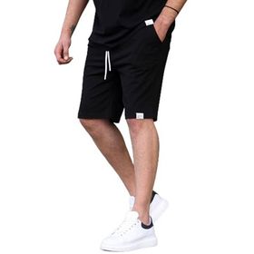 Madmext 6501 Siyah Basic Erkek Şort