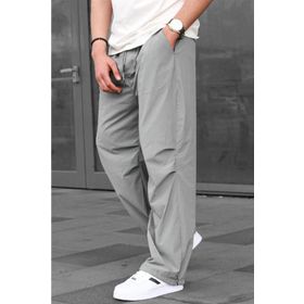 Madmext 6504 Boyalı Gri Erkek Pantolon
