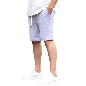 Madmext 6505 Gri Basic Erkek Şort