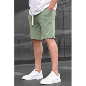 Madmext 6505 Haki Basic Erkek Şort
