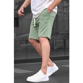 Madmext 6505 Haki Basic Erkek Şort