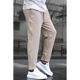 Madmext 6509 Bej Erkek Pantolon