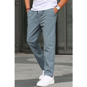 Madmext 6513 Paraşüt Kumaş Mint Yeşili Erkek Pantolon