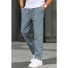 Madmext 6513 Paraşüt Kumaş Mint Yeşili Erkek Pantolon