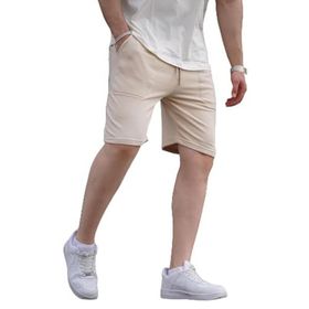 Madmext 6528 Bej Erkek Basic Şort