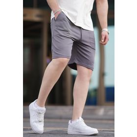 Madmext 6528 Füme Erkek Basic Şort