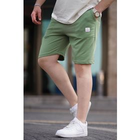 Madmext 6528 Haki Erkek Basic Şort
