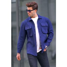 Madmext 6809 Vizon Balıkçı Yaka Erkek Triko Kazak