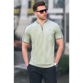 Madmext 9281 Çağla Yeşili Polo Yaka Erkek T-shirt