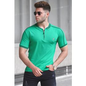 Madmext 9281 Yeşil Erkek T-shirt