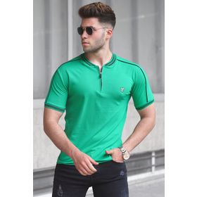 Madmext 9281 Yeşil Erkek T-shirt