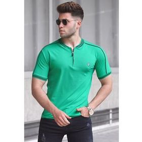 Madmext 9281 Yeşil Erkek T-shirt