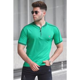 Madmext 9281 Yeşil Erkek T-shirt