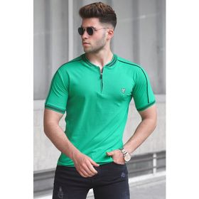 Madmext 9281 Yeşil Erkek T-shirt