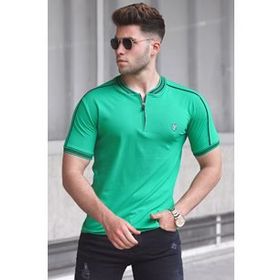 Madmext 9281 Yeşil Erkek T-shirt