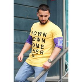 Madmext MAD4010 Sarı Erkek T-shirt