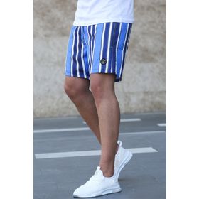 Madmext MDX2956 Erkek Çizgili Deniz Şortu