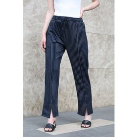 Madmext Mg1107 Lacivert Kadın Pantolon