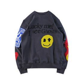 Madmext MG1207 Mad Girls Antrasit Baskılı Oversize Sweatshirt