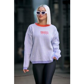 Madmext MG1251 Lila Kadın Kazak