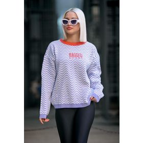 Madmext MG1251 Lila Kadın Kazak