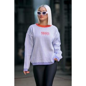 Madmext MG1251 Lila Kadın Kazak