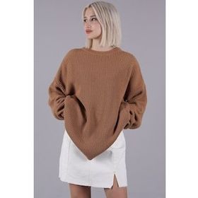 Madmext MG1264 Vizon Kadın Kazak
