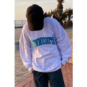 Madmext MG1268 Mad Girls Gri Sweatshirt