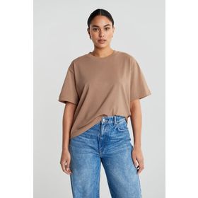 Madmext MG1284 Mad Girls Camel T-shirt