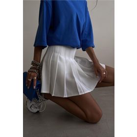Madmext MG1385 Mad Girls Pileli Etek