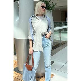 Madmext MG1530 Bej Kadın Gömlek