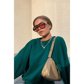 Madmext MG1559 Sarı Kadın Sweatshirt