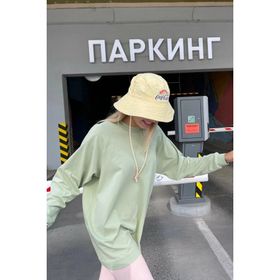 Madmext MG1676 Mint Yeşili Kadın Sweatshirt