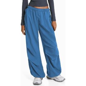Madmext MG1726 Mavi Paraşüt Jogger Kadın Pantolon