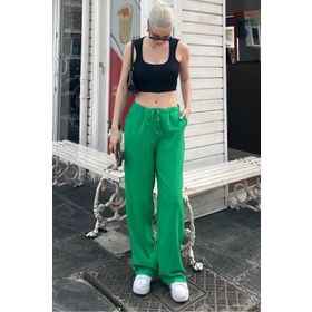 Madmext MG1778 Yeşil Kadın Pantolon