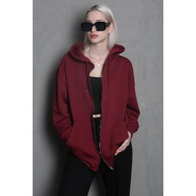 Madmext MG1900 Bordo Kadın Sweatshirt