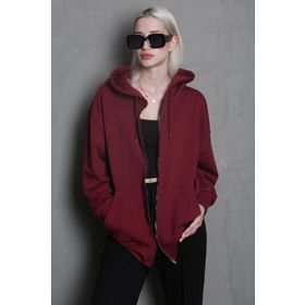 Madmext MG1900 Bordo Kadın Sweatshirt