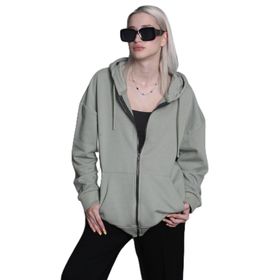 Madmext MG1900 Mint Yeşili Kadın Sweatshirt