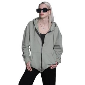 Madmext MG1900 Mint Yeşili Kadın Sweatshirt