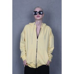 Madmext MG1900 Sarı Kadın Sweatshirt