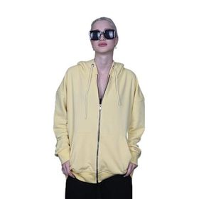 Madmext MG1900 Sarı Kadın Sweatshirt