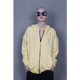 Madmext MG1900 Sarı Kadın Sweatshirt