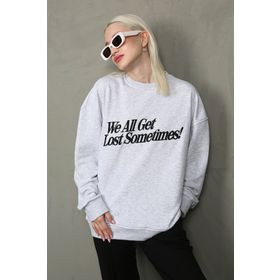 Madmext MG1901 Karmelanj Kadın Sweatshirt