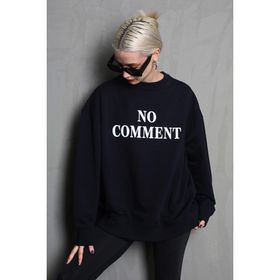 Madmext MG1902 Siyah Kadın Sweatshirt
