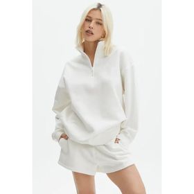 Madmext MG1933 Ekru Kadın Sweatshirt