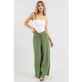 Madmext MG1980 Yeşil Kadın Pantolon