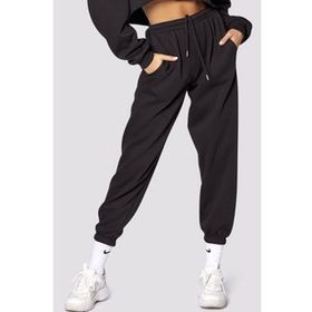 Madmext MG771 Mad Girls Siyah Basic Kadın Eşofman