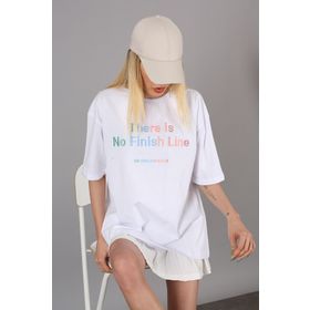 Madmext MG946 Mad Girls Beyaz T-shirt