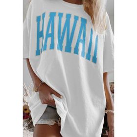 Madmext MG966 Mad Girls Beyaz Kadın T-shirt